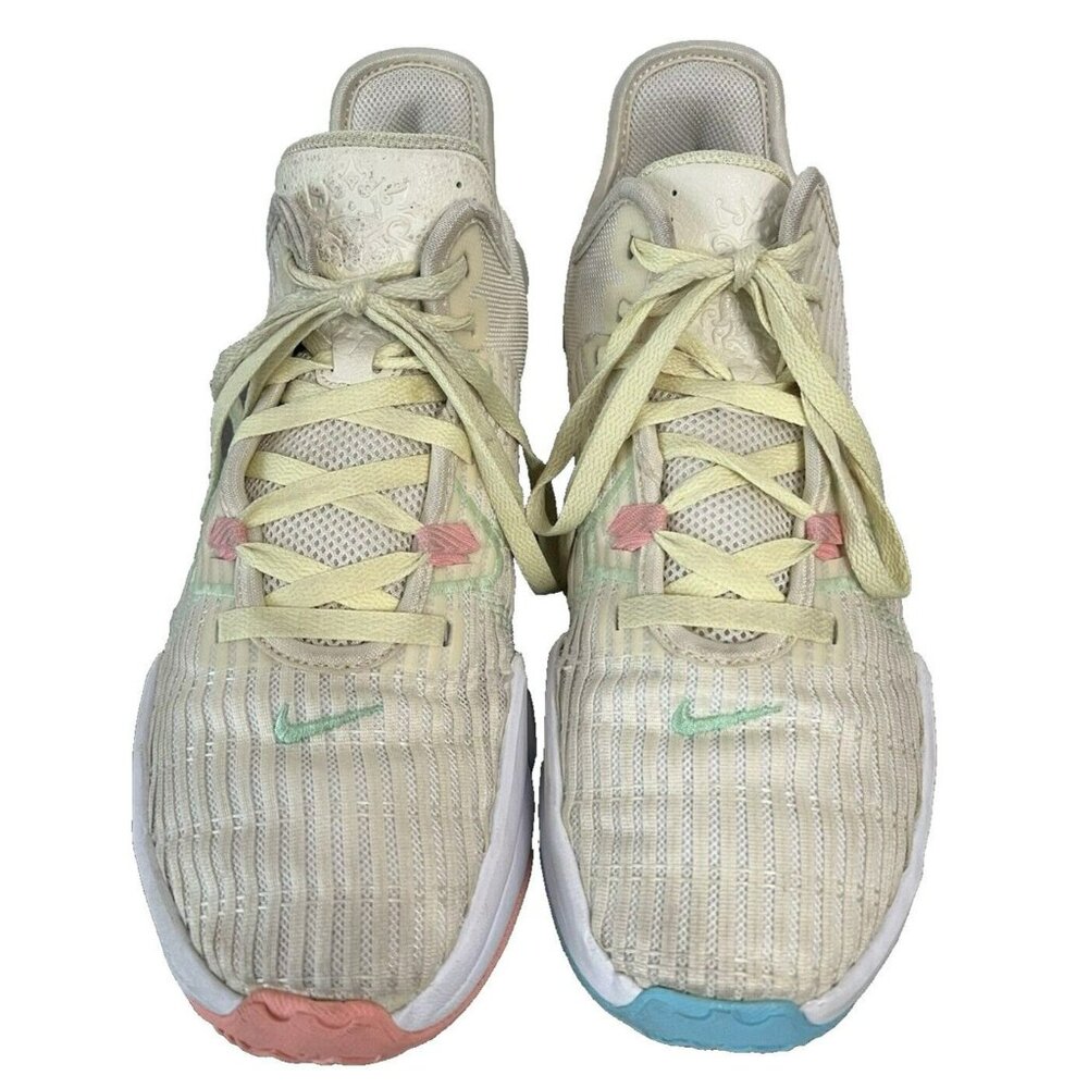 Nike LeBron Witness VI Easter Basketball Shoes CZ4052-103 Mens Size 9